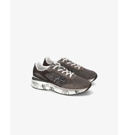Кроссовки мужские Premiata Moerun Grey/Brown VAR-6446