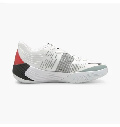 Кроссовки мужские Puma Fusion Nitro Basketball Shoes White 195514-04