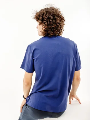 Футболка мужская AUSTRALIAN Easy Tech Pique T-Shirt R-Fit Blue LSUTS0003-842A