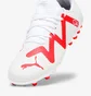 Бутсы унисекс Puma Future Play Mg Youth Football Boots White 107390-01