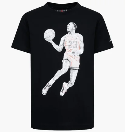 Футболка детская Air Jordan Dots Graphic Black 95D254-023