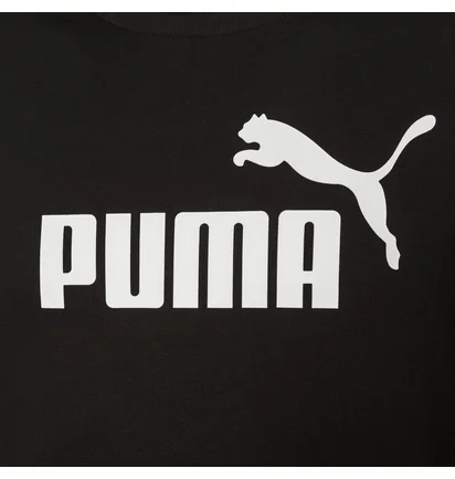 Свитшот мужской Puma Ess Big Logo Crew Fl - Black 58667801
