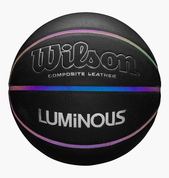 Баскетбольний м'яч Wilson Luminous Iridescent Black WTB2027XB07