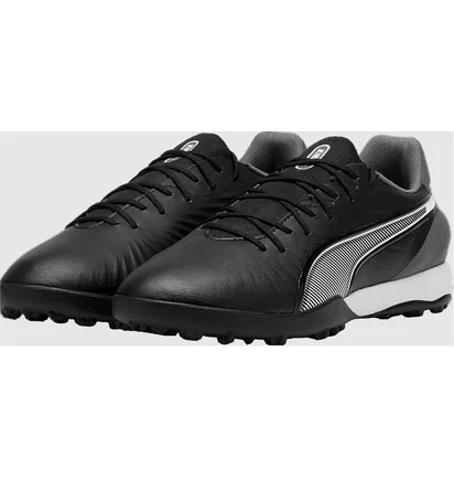 Сороконожки унисекс Puma King Match Tt Black/Grey 107879-01