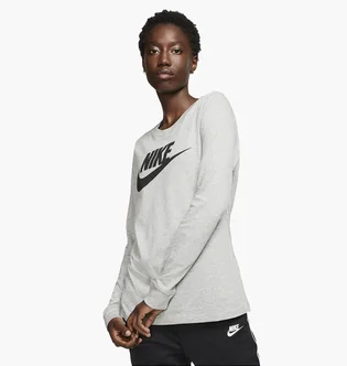 Лонгслив женский Nike Womens Long-Sleeve T-Shirt Grey Bv6171-063