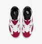 Кросівки дитячі Air Jordan 6 Retro Carmine White/Red 384665-106