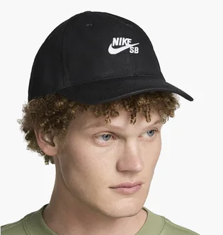 Кепка унисекс Nike Sb Club Unstructured Skate Cap Black HF7278-010