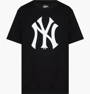 Футболка мужская 47 Brand New York Yankees Imprint Echo Black 544088JK-FS