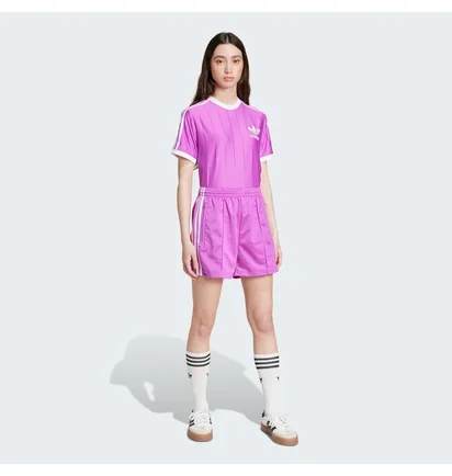 Футболка жіноча Adidas Adicolor 3-Stripes Pinstripe T-Shirt Pink IY7225