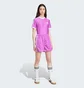 Футболка жіноча Adidas Adicolor 3-Stripes Pinstripe T-Shirt Pink IY7225