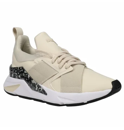 Кросівки жіночі Puma Muse X5 Leo Lace Up Sneakers Beige 384100-02