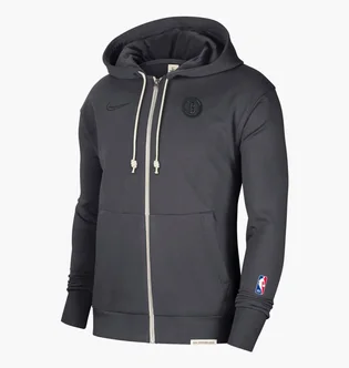 Толстовка мужская Nike NBA Dri-Fit Grey Db1070-060