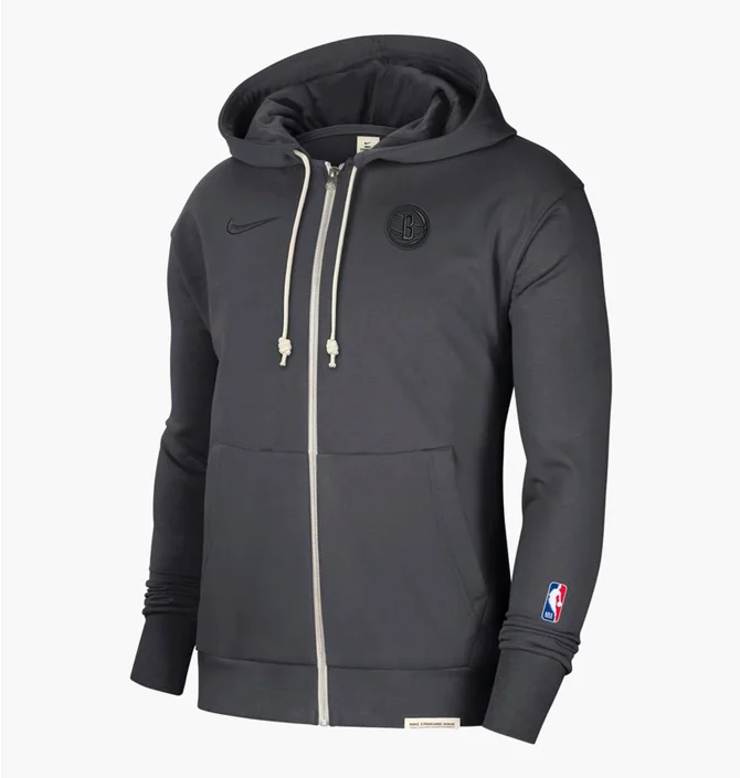 Толстовка чоловіча Nike NBA Dri-Fit Grey Db1070-060