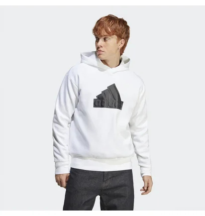 Худі чоловіче Adidas Future Icons Badge Of Sport Hoodie White Ic3746