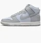 Кроссовки женские Nike Dunk High Grey DD1869-401