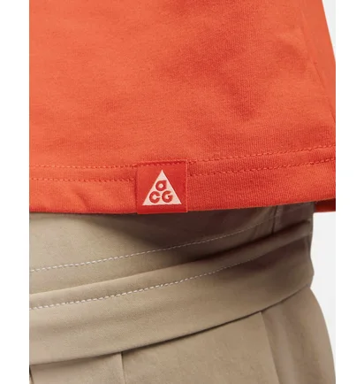 Футболка мужская Nike Acg Cruise Boat Dri-Fit T-Shirt Orange FQ3725-809