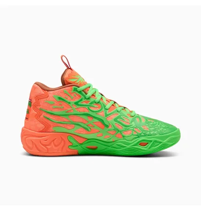 Кроссовки мужские Puma Mb.04 X Tmnt L&M Green/Orange 311307-01