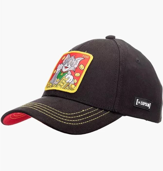 Кепка унисекс Capslab Tom And Jerry Black CL-TAJ1-1-CASX-T11