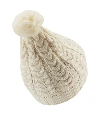 Шапка жіноча Nike W Nsw Knit Pom Beanie White CI3650-110