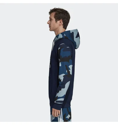 Худи мужское Adidas Camouflage Hoody Originals Blue DV2064