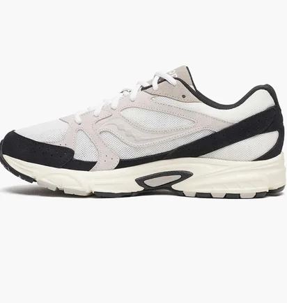 Кроссовки унисекс Saucony Ride Millennium Suede White/Black S70856-4