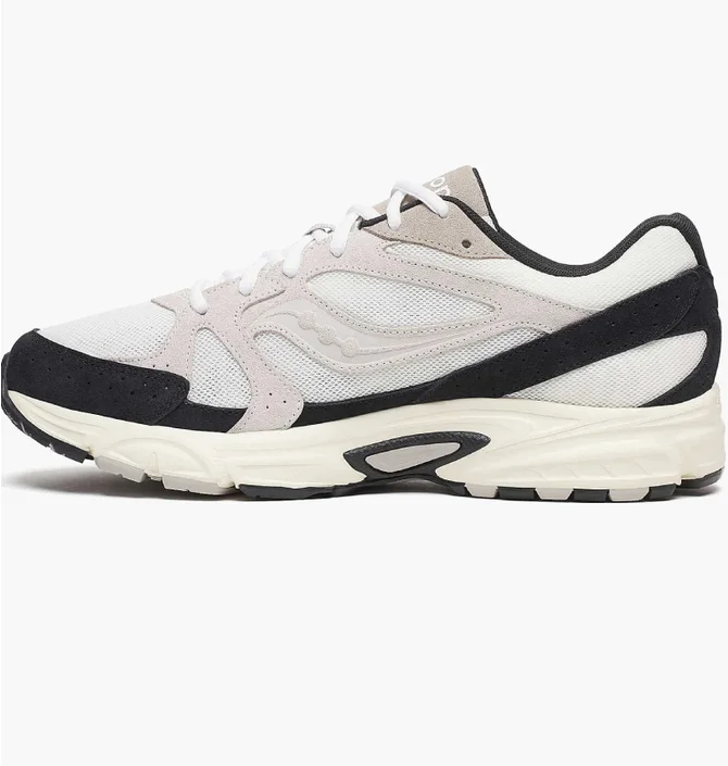 Кроссовки унисекс Saucony Ride Millennium Suede White/Black S70856-4