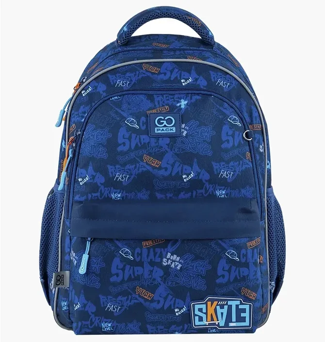Рюкзак детский GoPack Crazy Skate Blue GO25-182M-7