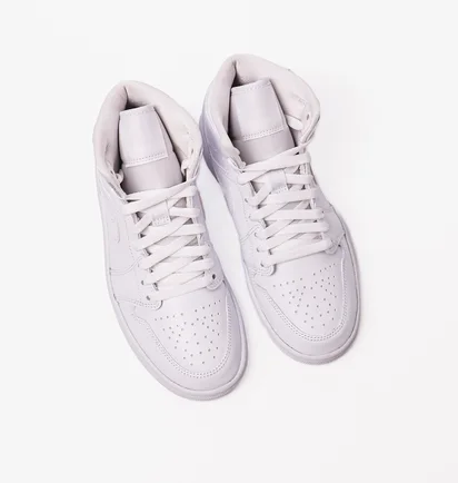 Кроссовки женские Air Jordan 1 Mid White DV0991-111