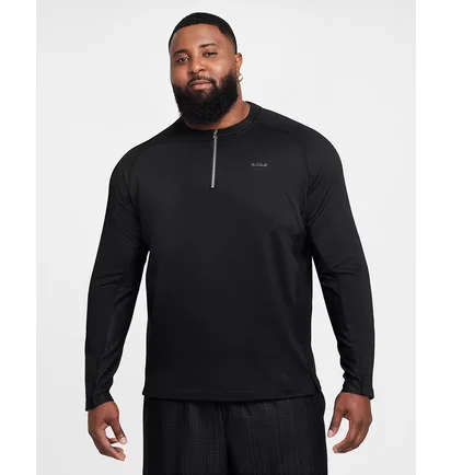 Лонгслив мужской Nike Lebron Dna Dri-Fit 1/4-Zip Black FZ1030-010