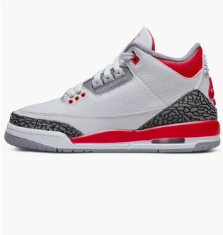Кросівки дитячі Air Jordan Retro Fire Red (2022) (Gs) White Dm0967-160