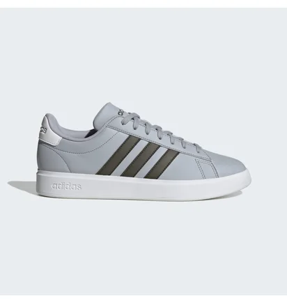 Кроссовки мужские Adidas Grand Court Cloudfoam Comfort Shoes Grey ID4468