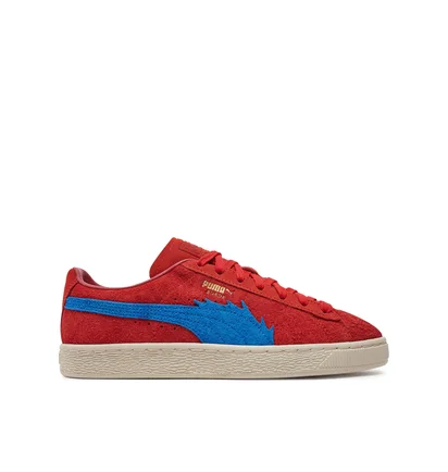 Кроссовки мужские Puma One Piece X Suede Red 396520-01