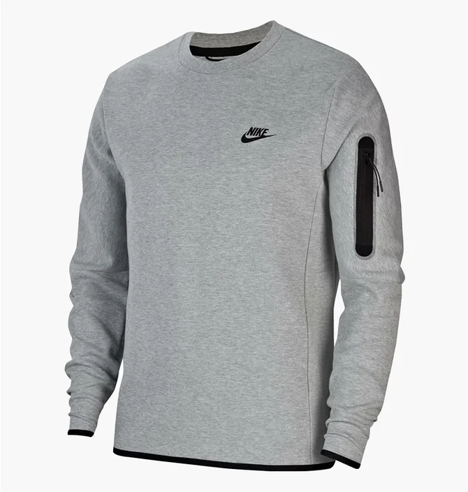 Світшот чоловічий Nike Nsw Tech Fleece Crew Grey CU4505-063