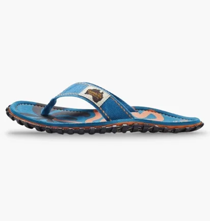Тапочки мужские Gumbies Islander Flip-Flops Blue GU-FFISL162