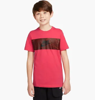 Футболка детская Nike Sportswear Futura Pink DO1798-648