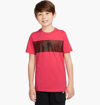 Футболка детская Nike Sportswear Futura Pink DO1798-648
