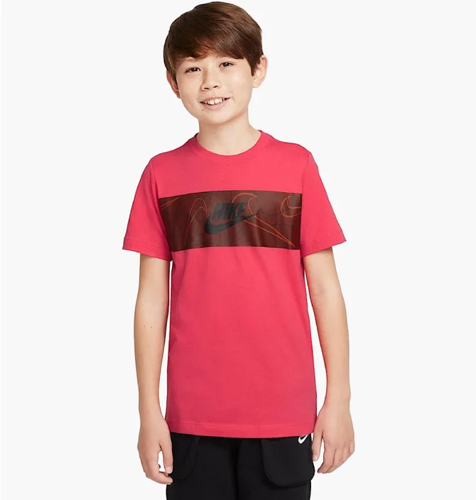 Футболка детская Nike Sportswear Futura Pink DO1798-648