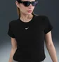 Футболка женская Nike Tight Ribbed Black HV4994-010