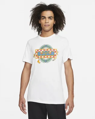 Футболка мужская Nike Mens Basketball T-Shirt White Dn2903-100