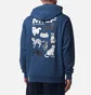 Худі чоловіче RipNDip Man I Love Felines Blue RNDSUM24130