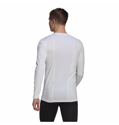Лонгслів чоловічий Adidas Techfit Climawarm White Gu7334
