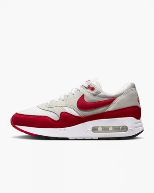 Кросівки жіночі Nike Air Max 1 86 Premium Grey/Red DO9844-100