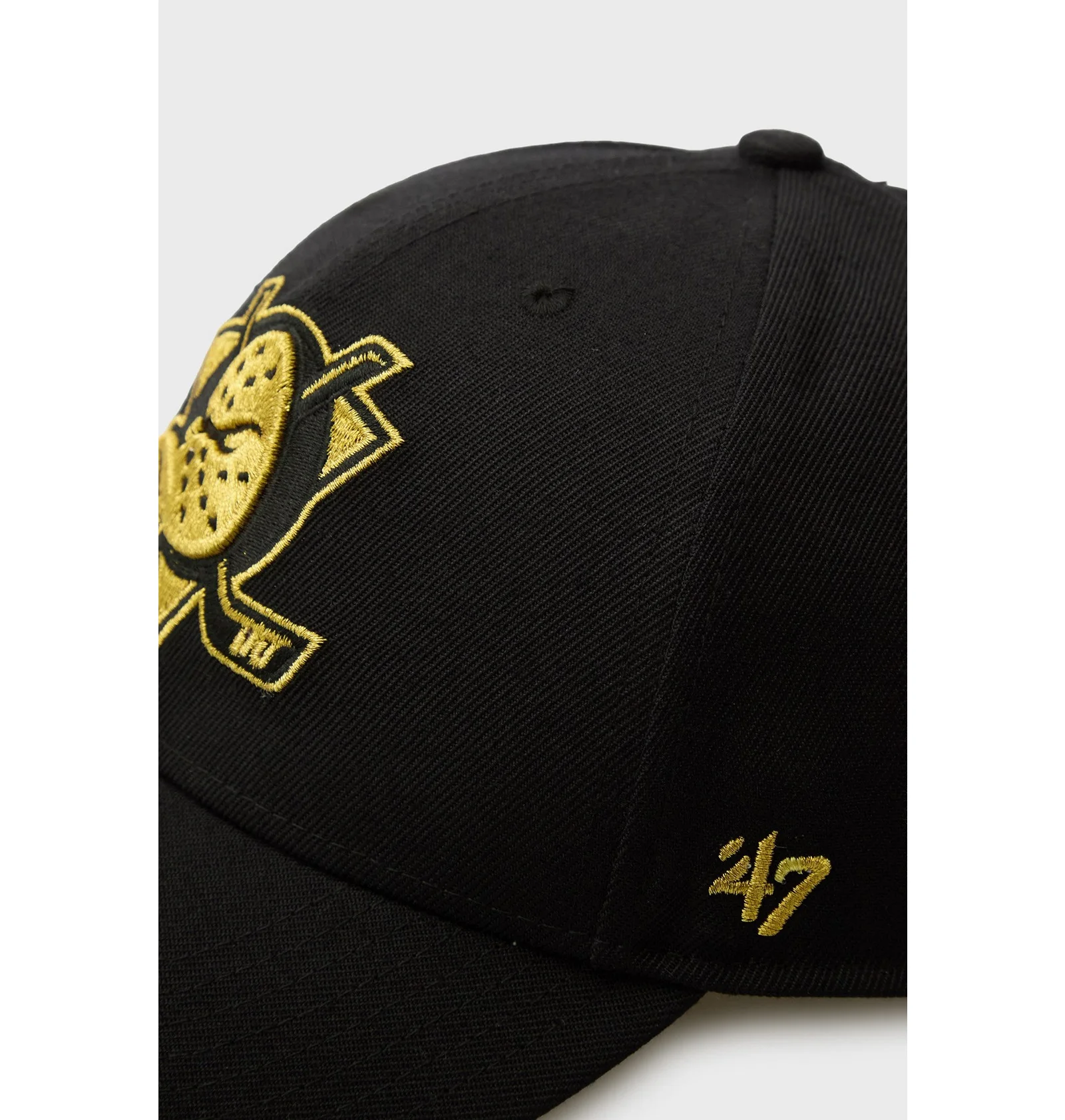 ᐉ Кепка унисекс 47 brand Anaheim Ducks Metallic Snap Black