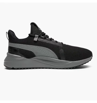 Кроссовки мужские Puma Pacer Street Wide Sneakers Black/Grey 398768-02