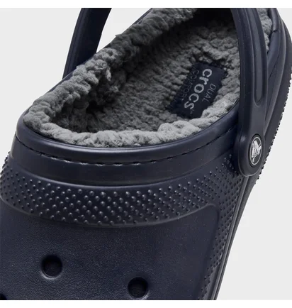 Тапочки унисекс Crocs Classic Lined Clog Blue 203591-459