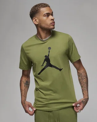 Футболка чоловіча Air Jordan Jumpman T-Shirt Olive CJ0921-342