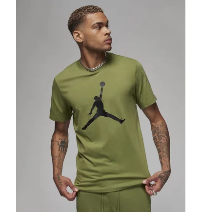Футболка чоловіча Air Jordan Jumpman T-Shirt Olive CJ0921-342