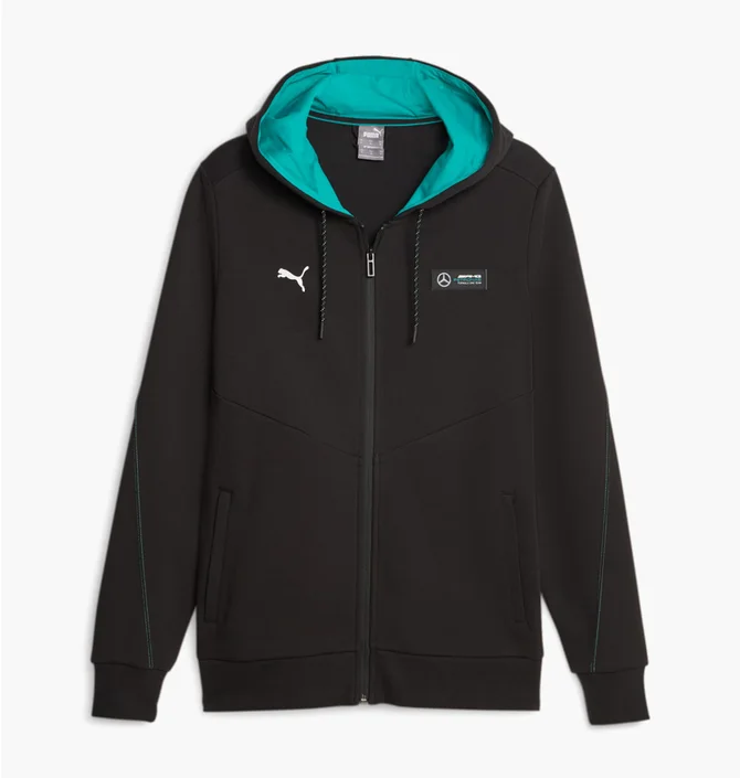 Толстовка мужская Puma Mercedes-Amg Petronas Black 621147-01