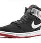 Кроссовки унисекс Air Jordan 1 Mid Black 554724-057