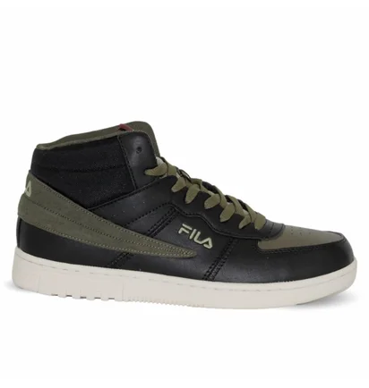 Кроссовки мужские Fila Noclaf Mid Black/Olive FFM019383158